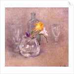 Still Life with Glass by Joyce Haddon