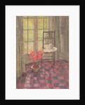 Interior with geranium by Joyce Haddon