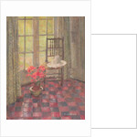 Interior with geranium by Joyce Haddon