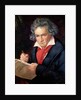 Ludwig van Beethoven Composing his 'Missa Solemnis' by Joseph Carl Stieler (after)
