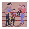 Cowboy Family, 2001 by Joe Heaps Nelson