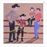 Cowboy Family, 2001 by Joe Heaps Nelson