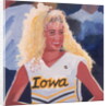 Iowa Cheerleader, 2001 by Joe Heaps Nelson