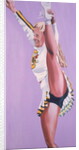Oregon Ducks Cheerleader, 2002 by Joe Heaps Nelson