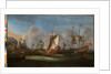 King William III off the Coast of Ireland, June 1690 by Willem van der Hagen