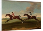 Aaron and Driver Running the Second Heat at Maidenhead, 1754 by Richard Roper