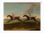Aaron and Driver Running the Second Heat at Maidenhead, 1754 by Richard Roper
