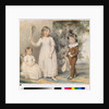 The children of Frederick and Ellen Ray of Abingdon, Berkshire, in a landscape, 1795 by John Downman