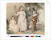 The children of Frederick and Ellen Ray of Abingdon, Berkshire, in a landscape, 1795 by John Downman