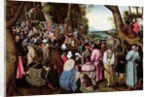 St. John the Baptist Preaching by Pieter the Younger Brueghel