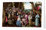 St. John the Baptist Preaching by Pieter the Younger Brueghel