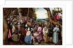 St. John the Baptist Preaching by Pieter the Younger Brueghel