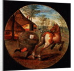 The World Turned Upside Down by Pieter the Younger Brueghel
