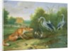 The Heron and the Fox, 1661 by Jan van the Elder Kessel