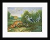 The Heron and the Fox, 1661 by Jan van the Elder Kessel
