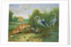 The Heron and the Fox, 1661 by Jan van the Elder Kessel