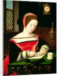 St. Mary Magdalene Writing by Master of the Female Half Lengths