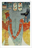 Horemheb and Anubis by Egyptian 18th Dynasty