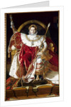 Napoleon I on the Imperial Throne, 1806 by Jean Auguste Dominique Ingres
