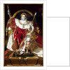 Napoleon I on the Imperial Throne, 1806 by Jean Auguste Dominique Ingres