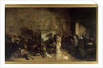 The Studio of the Painter, a Real Allegory, 1855 by Gustave Courbet