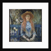 Young girl in a park, 19th century by Berthe Morisot