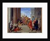 Saint Peter and Saint John waging the lame, 1655 by Nicolas Poussin