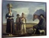 La halte du horalier by Louis Le Nain