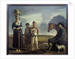 La halte du horalier by Louis Le Nain