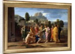 The blind of Jericho or the Christ waging the blind, 1650 by Nicolas Poussin