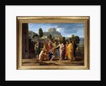 The blind of Jericho or the Christ waging the blind, 1650 by Nicolas Poussin