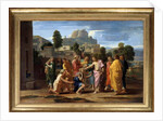 The blind of Jericho or the Christ waging the blind, 1650 by Nicolas Poussin