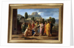 The blind of Jericho or the Christ waging the blind, 1650 by Nicolas Poussin