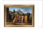 The blind of Jericho or the Christ waging the blind, 1650 by Nicolas Poussin