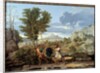 Autumn or the bunch of grapes brought back from the promised land, 1660 by Nicolas Poussin