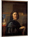 Self-portrait at the age of 56, 1650 by Nicolas Poussin