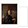 Self-portrait at the age of 56, 1650 by Nicolas Poussin