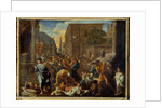 The Plague Of Asdod Says The Philistines Struck By The Plague, 17th century by Nicolas Poussin
