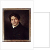 Portrait Of The Painter Louis Riesener, 1835 by Ferdinand Victor Eugene Delacroix