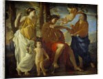 The inspiration of the poet, 17th century by Nicolas Poussin