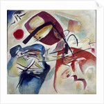 With the Black Bow, 1912 by Wassily Kandinsky