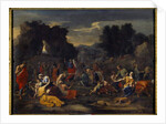 The Israelites Collecting Manna In The Desert, 17th century by Nicolas Poussin