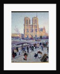 The Quai Saint Michel and Notre Dame, 1901 by Maximilien Luce