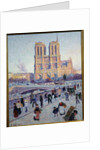 The Quai Saint Michel and Notre Dame, 1901 by Maximilien Luce