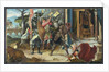 The Emperor Heraclius decapitating the king of Persians Chosroes by Jan de Beer