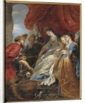 The Queen of the Scythian Thomyris plunges the head of Cyrus, 17th century by Peter Paul Rubens