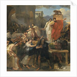 Detail of: Death of Virginia by Guillaume Lethiere