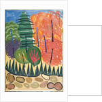 Blue Poles, 2007 by Janet McKenzie