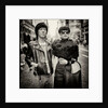 Tokyo street scene, couple in Ginza, Japan by Jon Nicholson