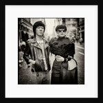 Tokyo street scene, couple in Ginza, Japan by Jon Nicholson